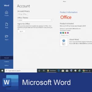 Benchmark Series: Microsoft® Word 365