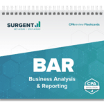 CPA Review Flash Cards: Business Analysis & Reporting (BAR)