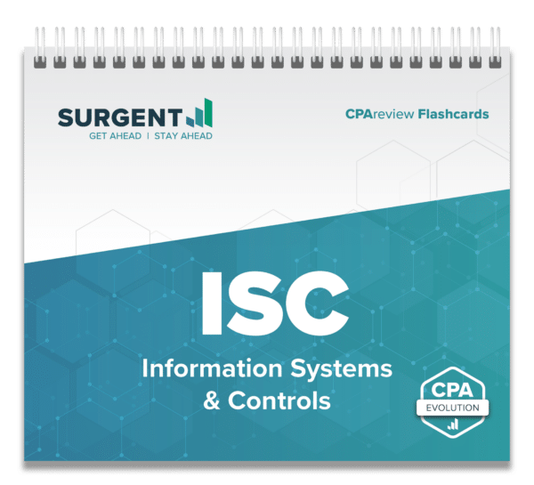 CPA Review Flash Cards: Information Systems & Controls (ISC)